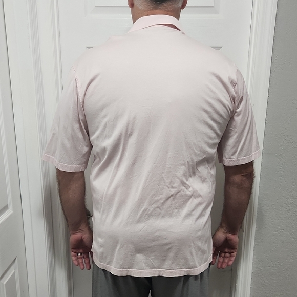 Fairway & Greene Soft Pink Polo Shirt - Picture 3 of 4